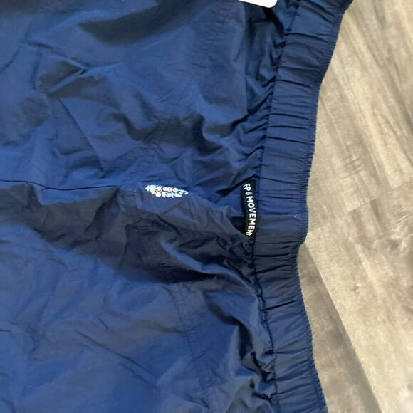 NWT Free People Movement Three Pointer Track Pants Navy Floral Sz XL - Picture 10 of 10